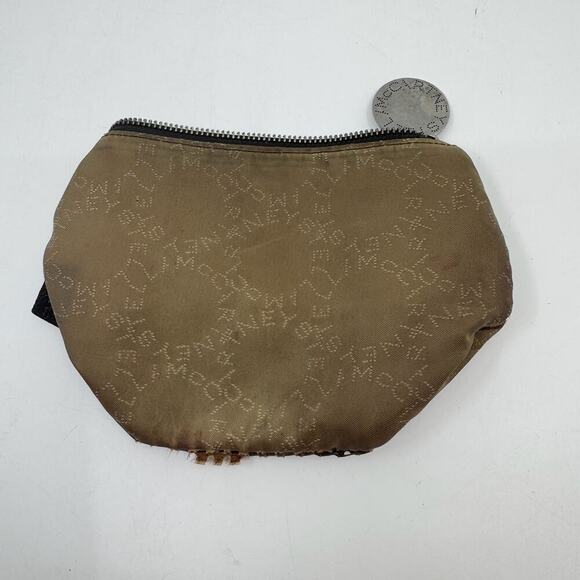 STELLA MCCARTNEY Black Falabella Pouch Clutch - Picture 5 of 7